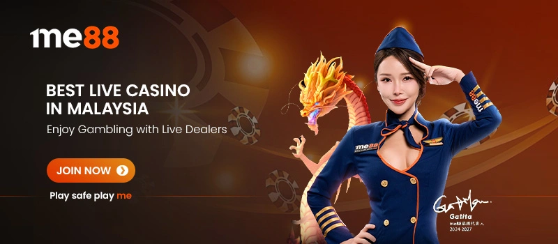 me88 Malaysia, one of the best live casino sites in Malaysia.